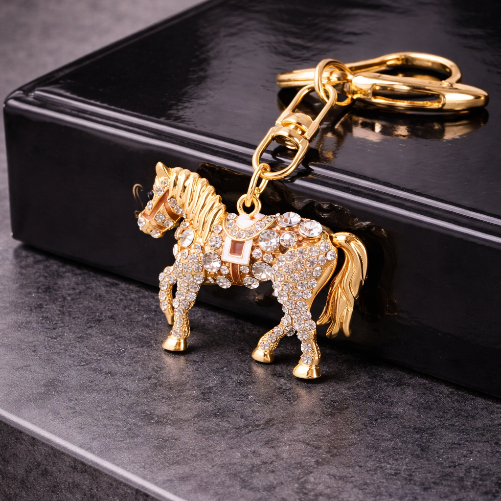 Sparkle Steed Bag Charm