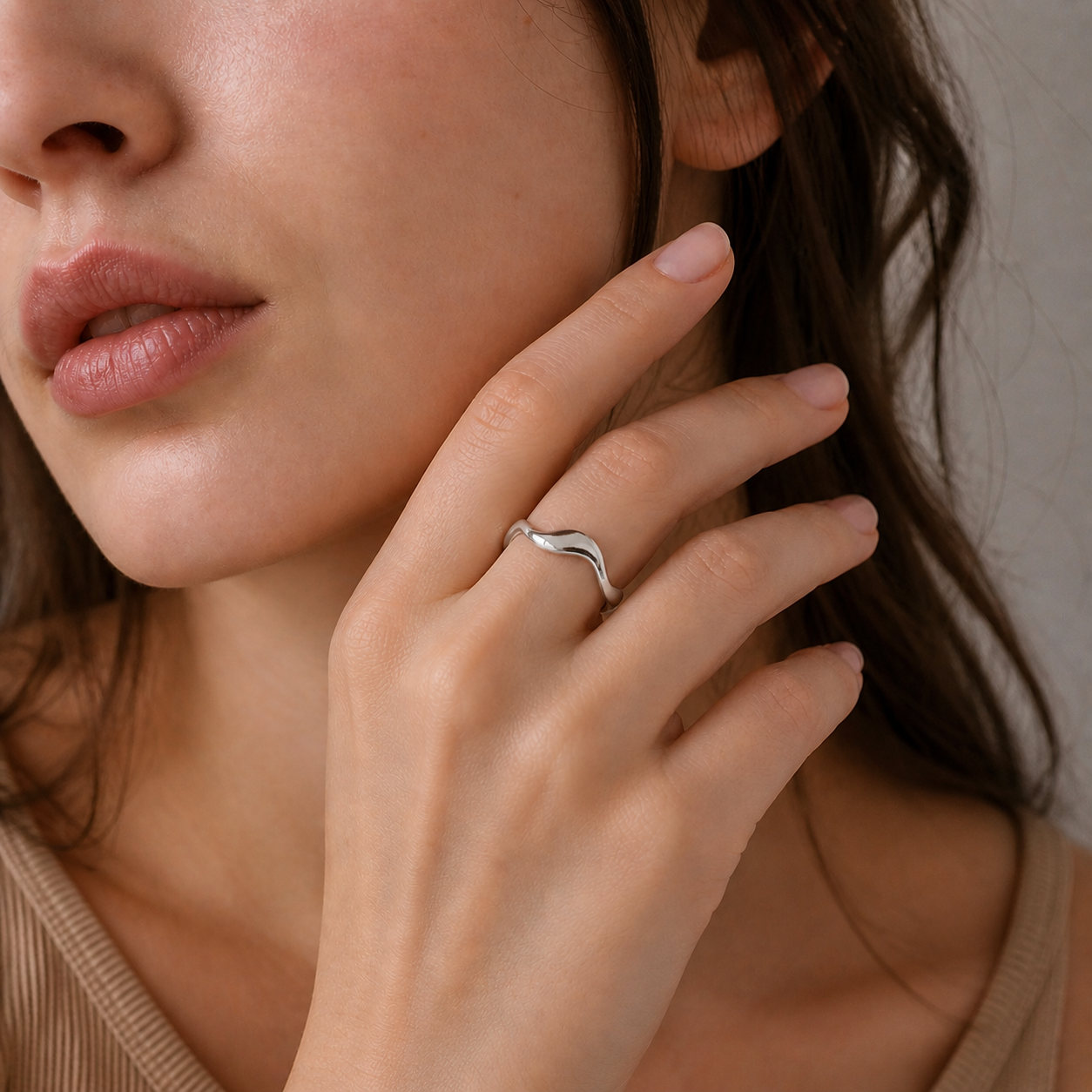 Silver Tide Ring
