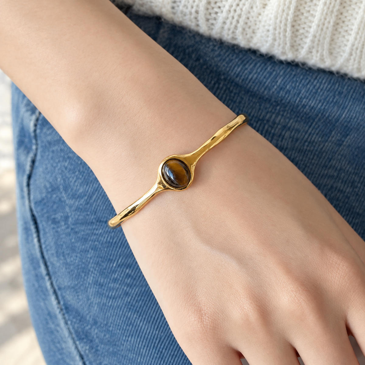 Honey Gem Bangle