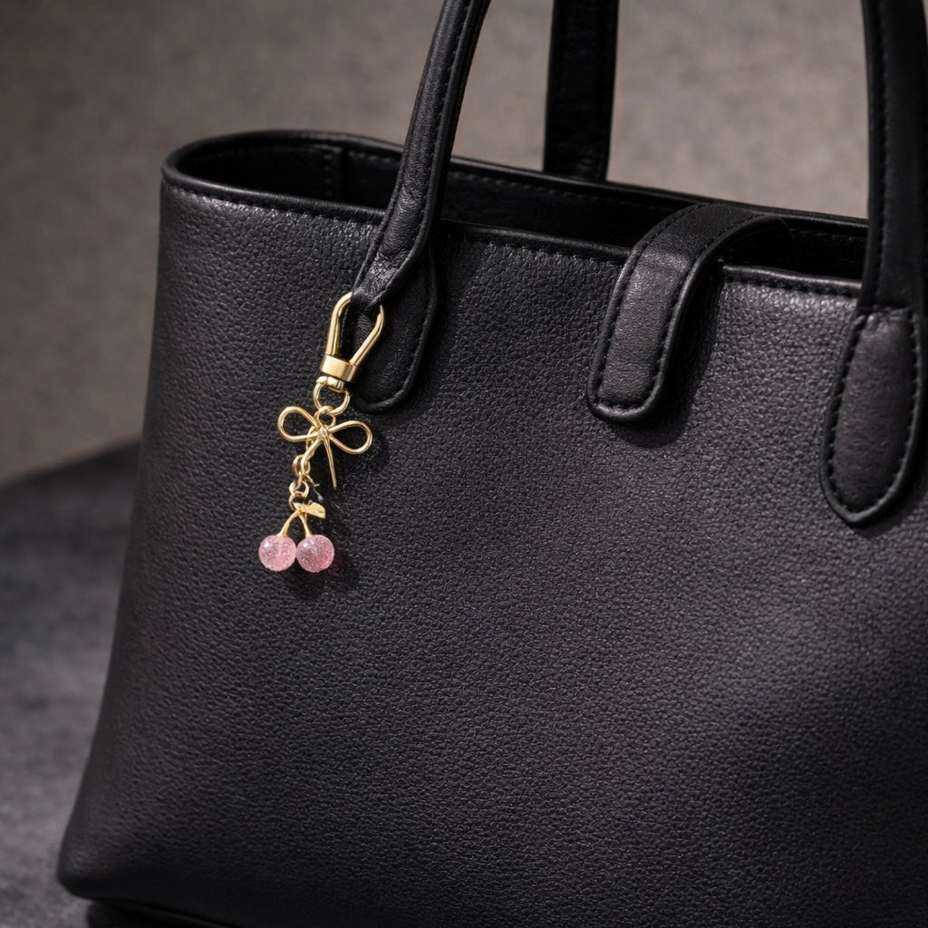 Sugar Cherry Bag Charm