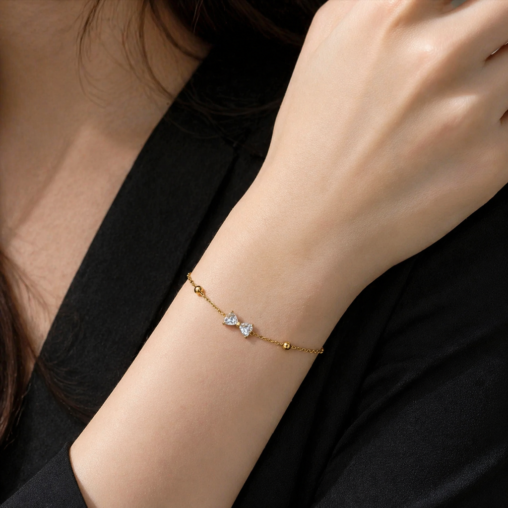 Tiny Bow Whisper Bracelet