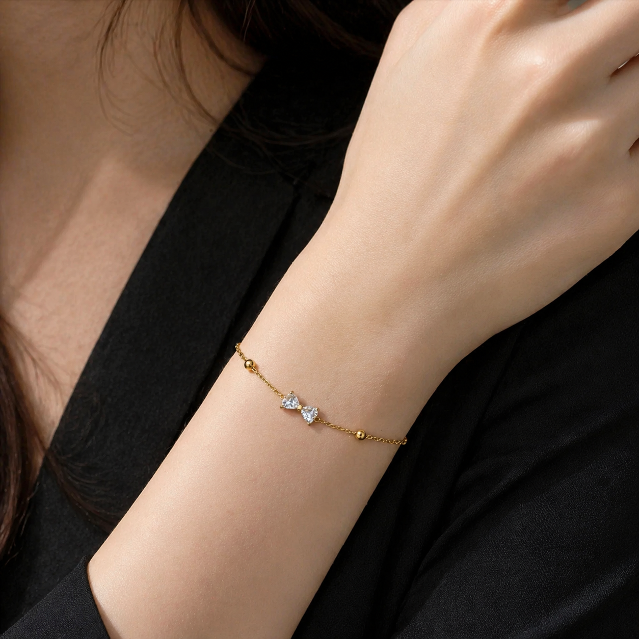 Tiny Bow Whisper Bracelet