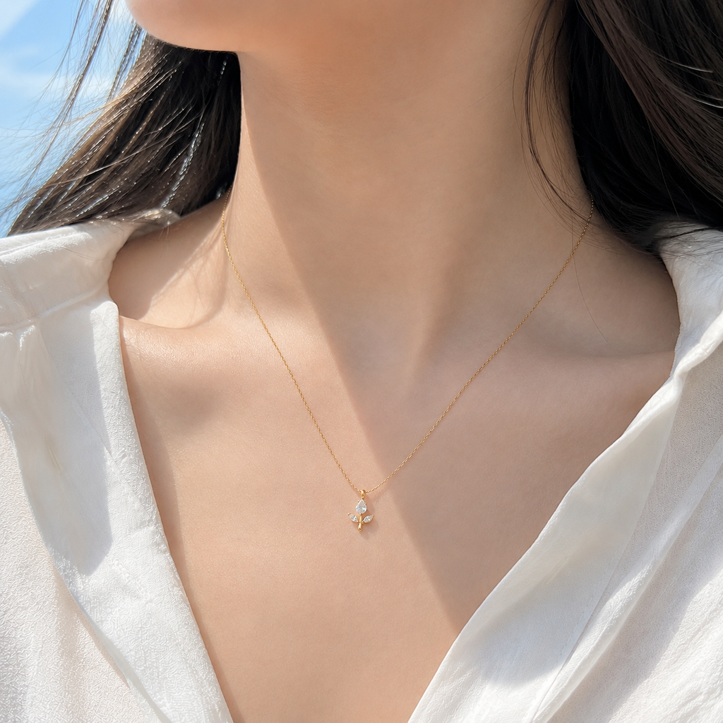 Crystal Bloom Pendant