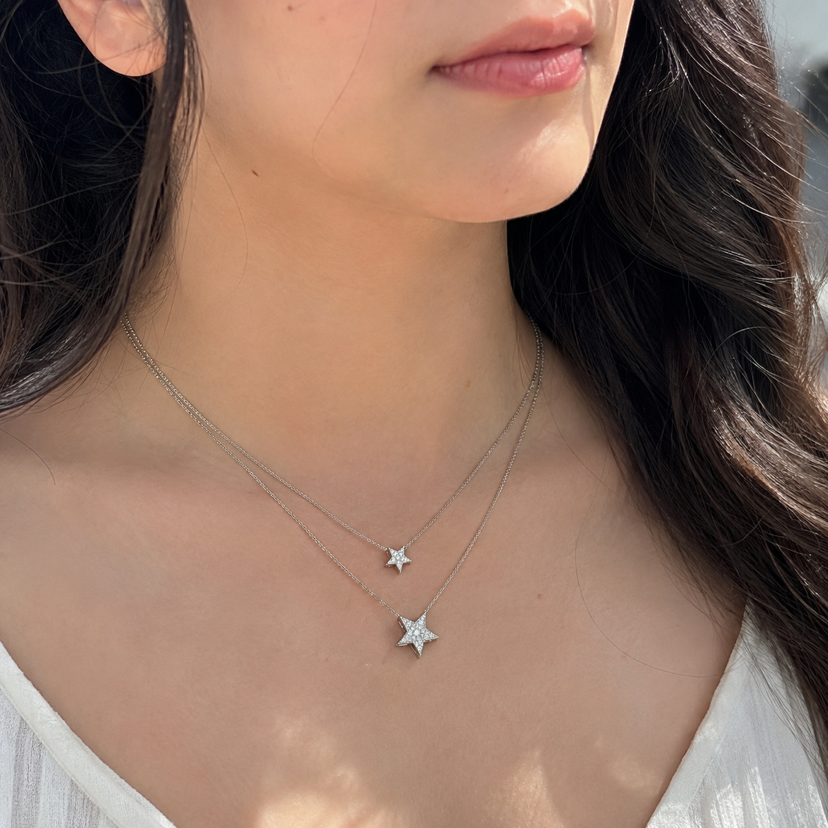 Starlit Layered Pendant