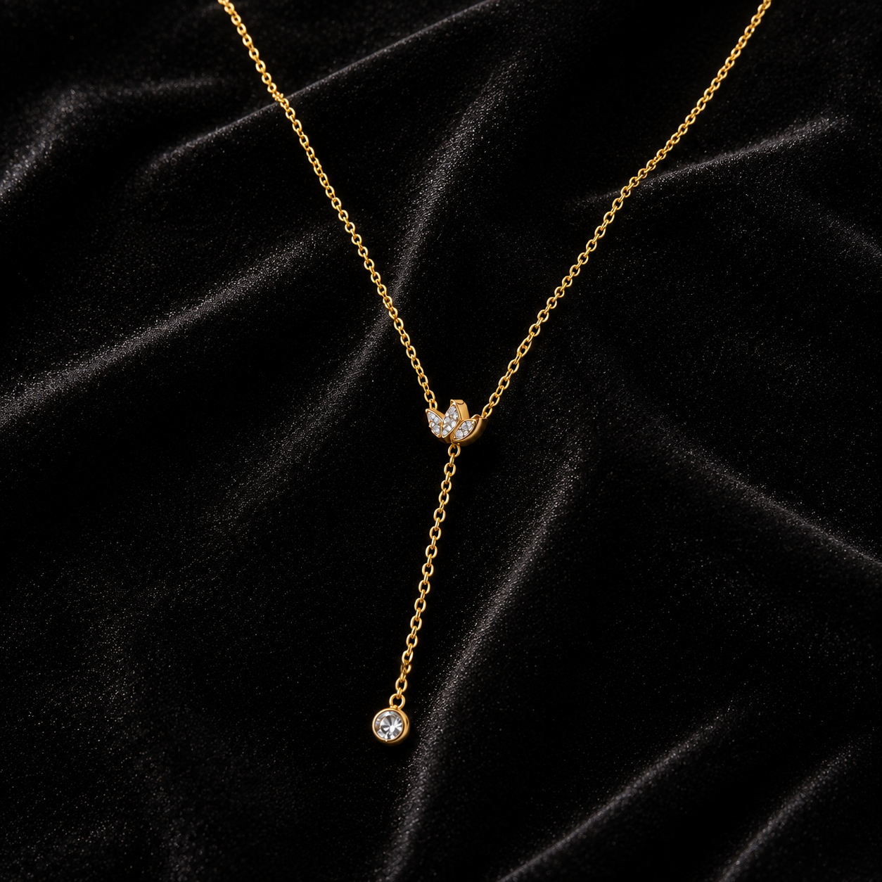 18k Gold Plated Mariposa Glow