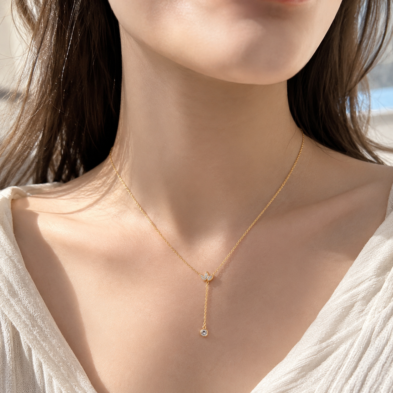 18k Gold Plated Mariposa Glow