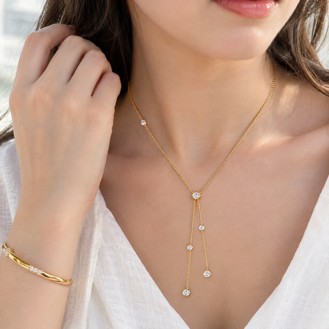 Dainty Drizzle Pendant