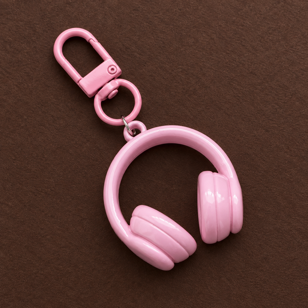 Blush Headphone Charm