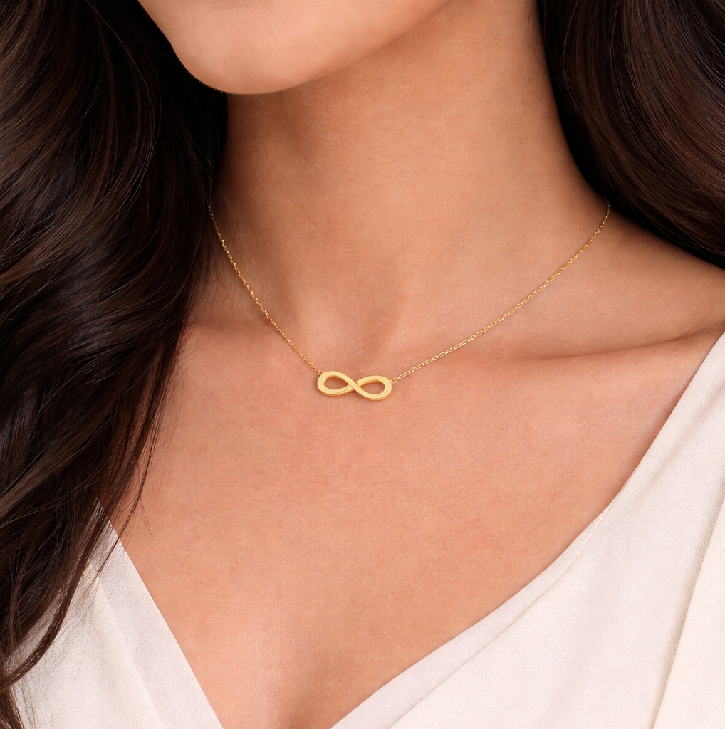 14k Gold Plated Forever Loop