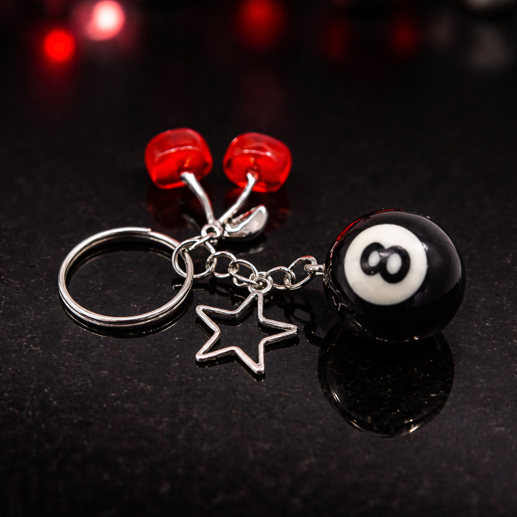 Lucky Eight Bag Charm
