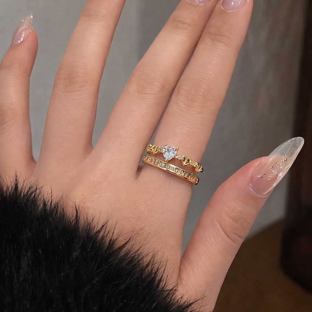 14k Gold Plated Little Luxe Ring