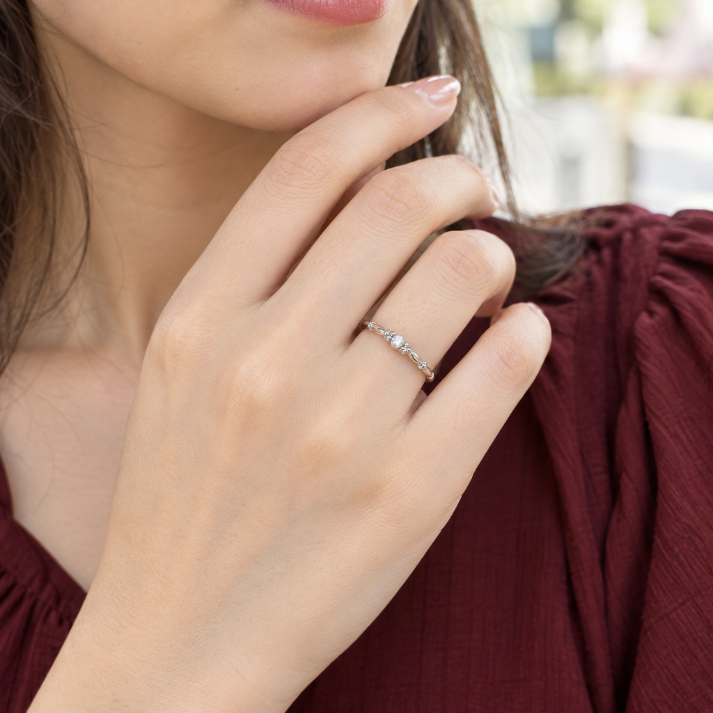 Belle Sterling Ring