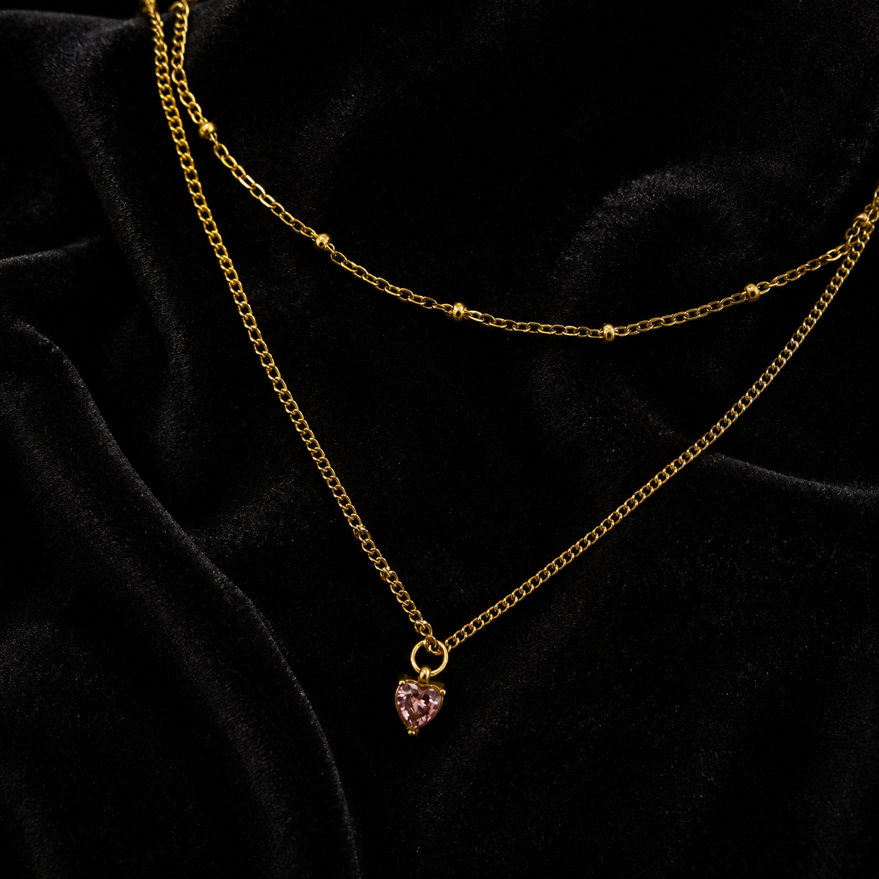 Rosé Whisper Pendant