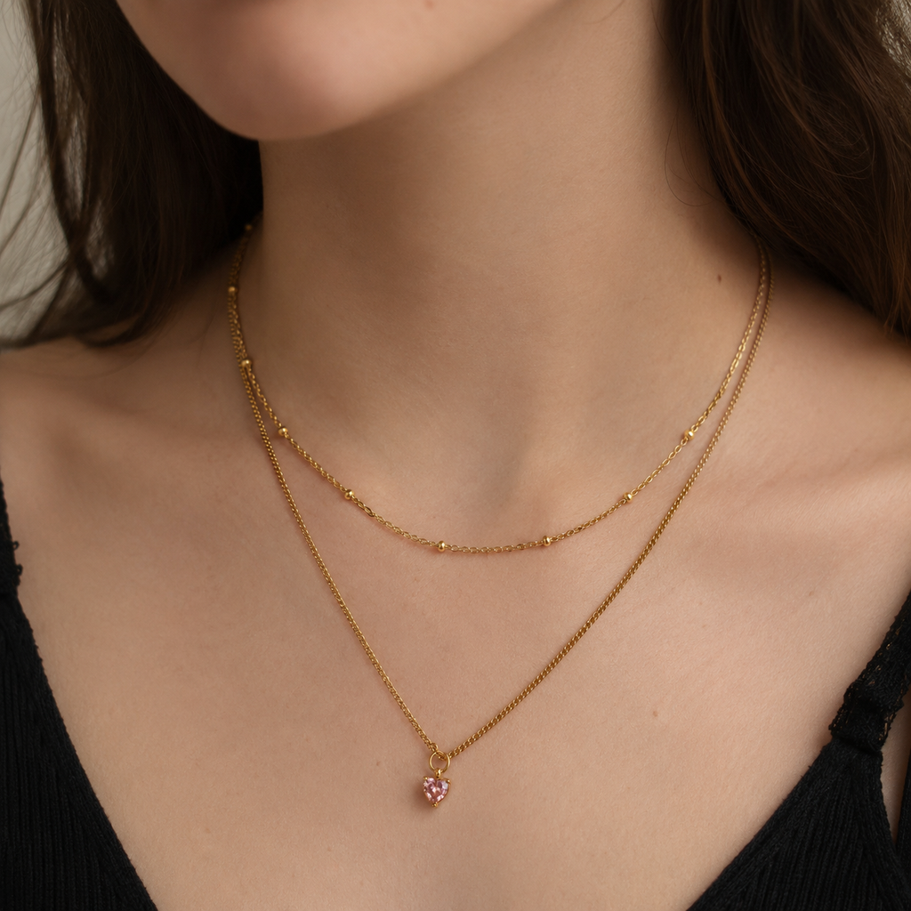 Rosé Whisper Pendant