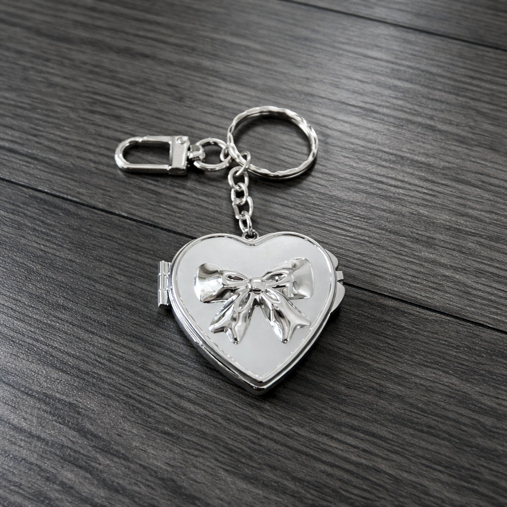 LoveLock Mirror Bag Charm