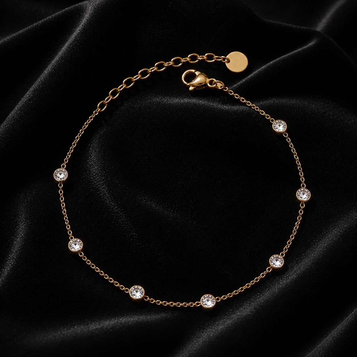 16k Gold Plated Trail Bracelet