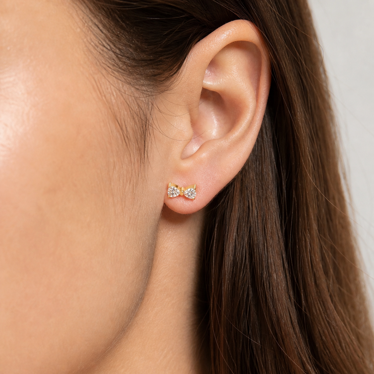 Twinkle Bow Studs