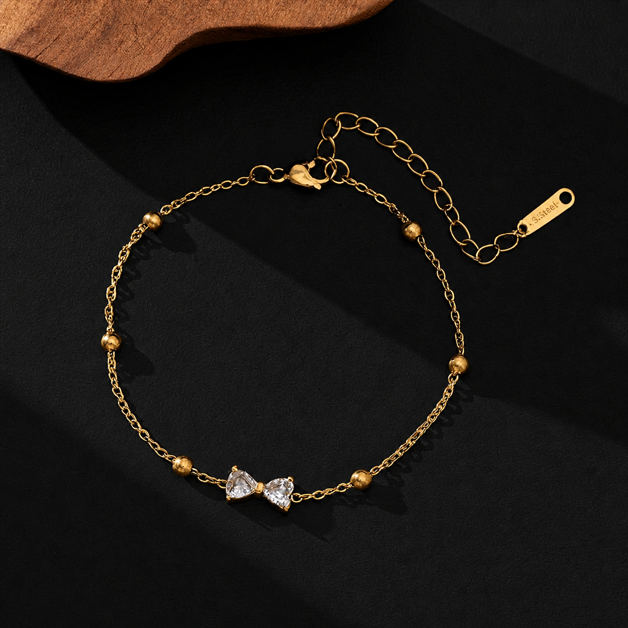 Tiny Bow Whisper Bracelet
