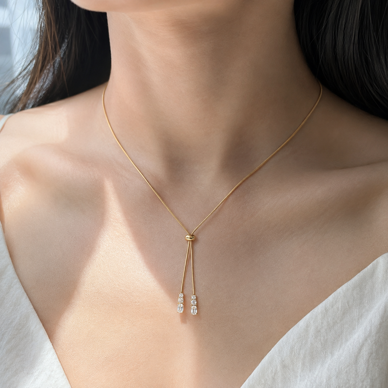 Dainty Drizzle Pendant