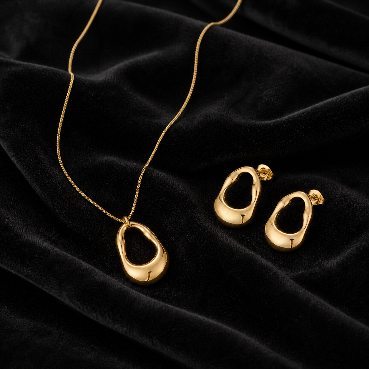 18k Gold Plated Glow Set