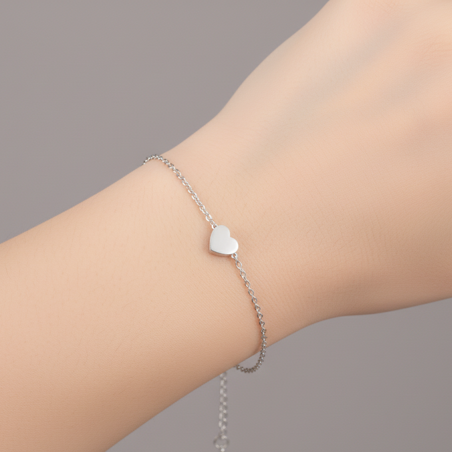 Dainty Heart Bracelet